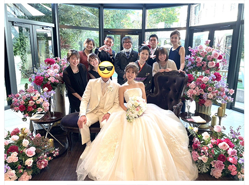 安齊舞さんの結婚式