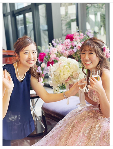 安齊舞さんの結婚式