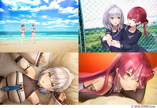 『白銀ノエル＆宝鐘マリン 1st PHOTO BOOK ふたりデート』　ホロライブ　hololive　photobook