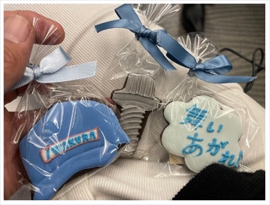 「舞いあがれ！」のアイシングクッキー