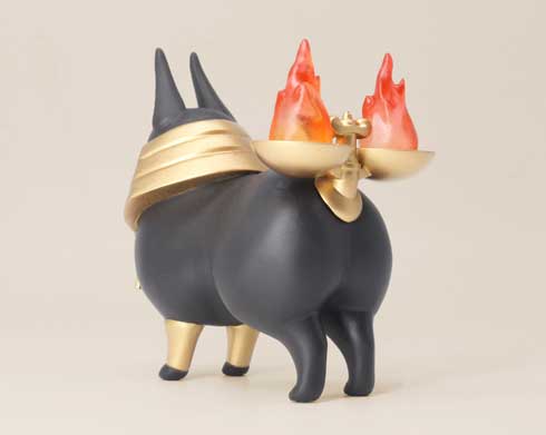 アヌビス ポメラニアン 冥犬 ポメビス 天秤 フィギュア