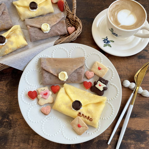 抱っこくまとラブレタークレープ