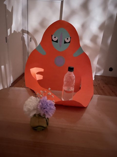 ポケモン デオキシス ぬいぐるみ 手作り 紙 ペーパーフォルム