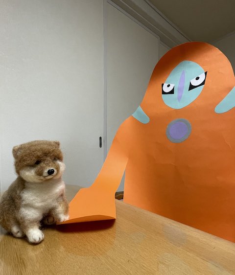 ポケモン デオキシス ぬいぐるみ 手作り 紙 ペーパーフォルム