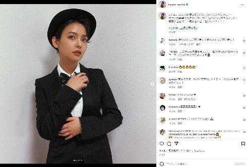 上坂すみれの男装