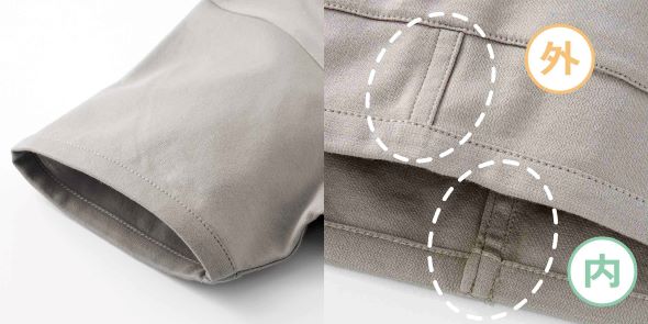 Tシャツ 縫い目