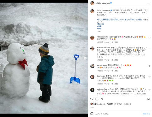 「ニンゲン観察モニタリング」に出演した中村獅童と5歳の長男・陽喜