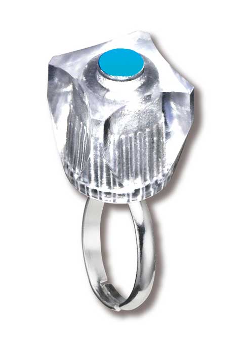 蛇口 クリスタルハンドル ミニチュア 指輪 回る 水栓 リング カプセルトイ