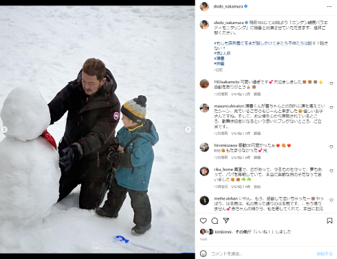 「ニンゲン観察モニタリング」に出演した中村獅童と5歳の長男・陽喜