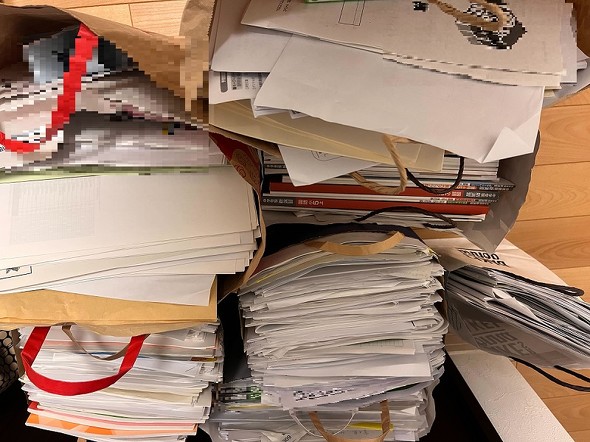 中学受験のプリントとテキスト