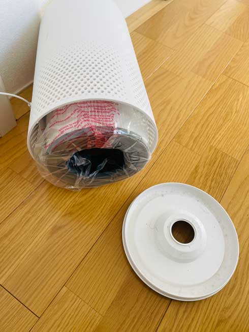 空気清浄機 あるある 中身 未開封 フィルター 掃除