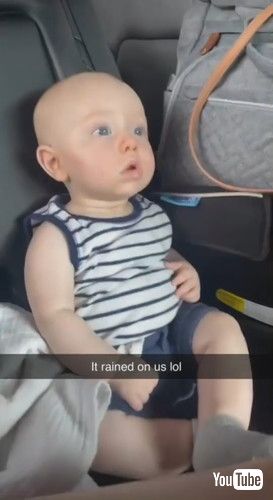 「Baby's First Experience with Rain || ViralHog」