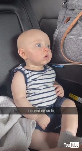 「Baby's First Experience with Rain || ViralHog」