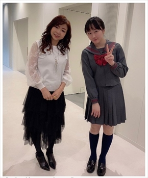 ハイヒールモモコと本田望結の2ショット