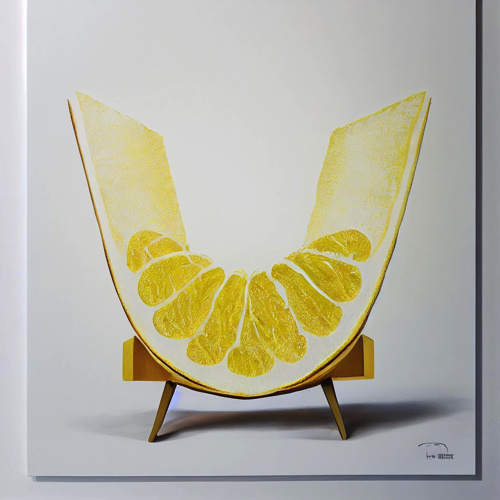 フルーツの家具