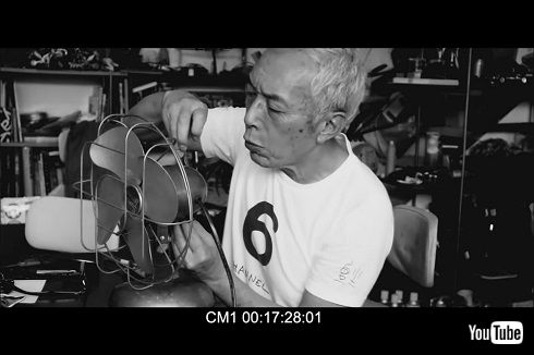 所ジョージがアンティーク扇風機を修理