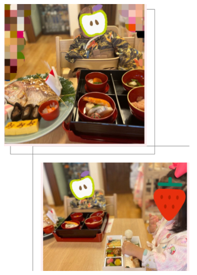 2022年11月に出産した第2子長男のお食い初めを行う高橋真麻