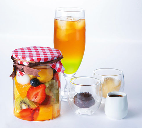 「渋谷ダンジョン飯」・宝虫とクリームあんみつ