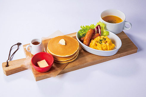 「渋谷ダンジョン飯」・センシの作ったパンケーキプレート