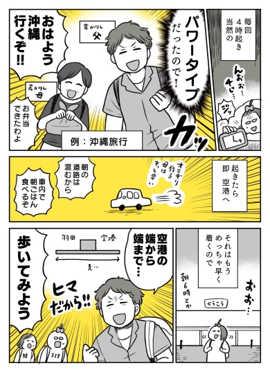 朝4時起きが当然の「パワータイプ旅行」！