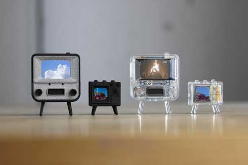 ミニチュア テレビ TinyTV 2 Mini クラウドファンディング CAMPFIRE