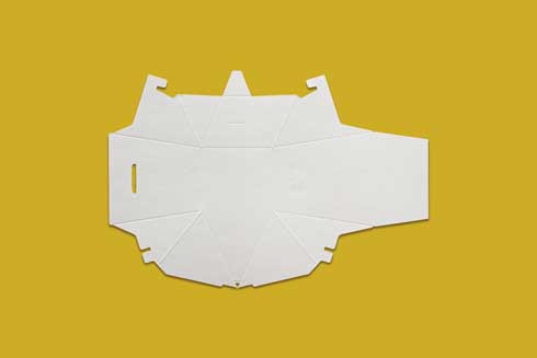 A4サイズ 紙製 急須 紙の急須 組み立て