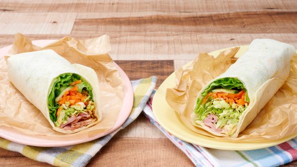 ラップサラダ ベーコン ハム