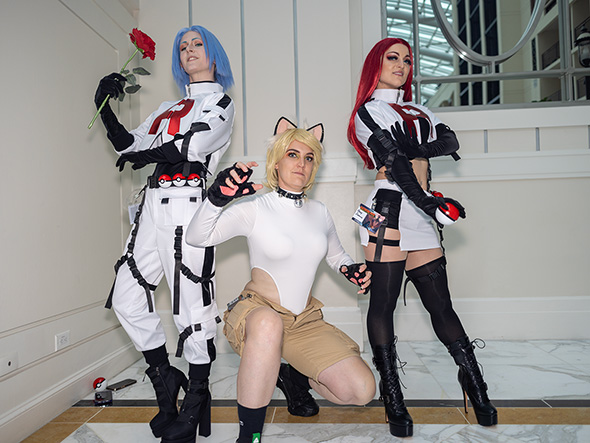 ロケット団コジロウ、ニャース、ムサシ