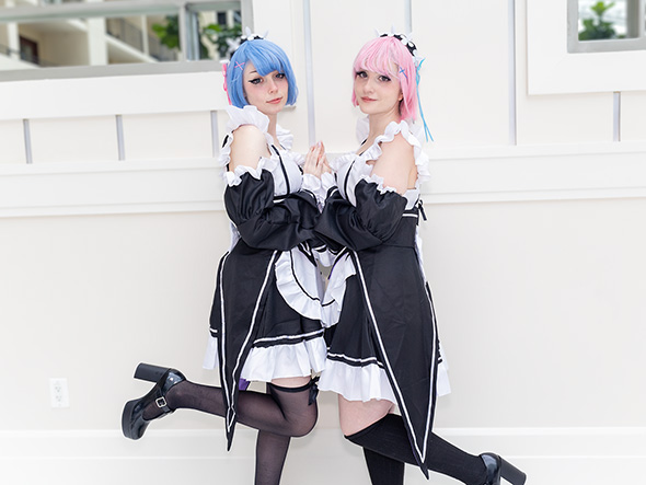 Yomieとberribattyの「Re:ゼロから始める異世界生活」レム／ラム