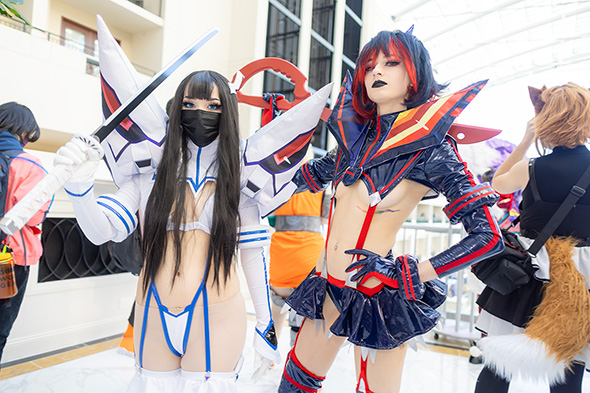 TurtleとVの「キルラキル」纏流子＆鬼龍院皐月