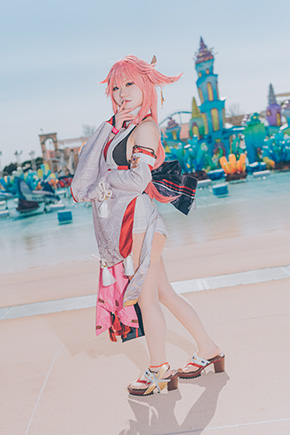 蟹nyanの「原神」八重神子