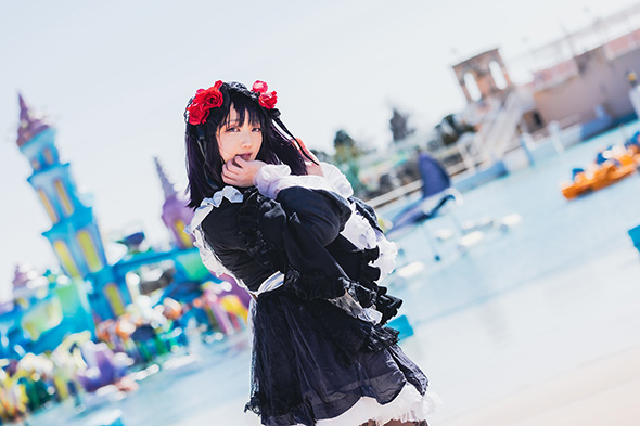 らいちの「その着せ替え人形は恋をする」喜多川海夢（黒江雫コスプレ）