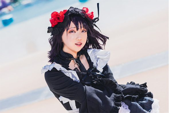 らいちの「その着せ替え人形は恋をする」喜多川海夢（黒江雫コスプレ）