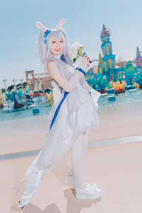 月詠乃愛の「アズールレーン」ラフィー（ケッコン衣装）