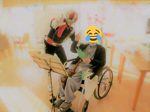 コスプレ 仮面ライダー 新1号 病院 認知症 おばあちゃん 衝撃的な一言