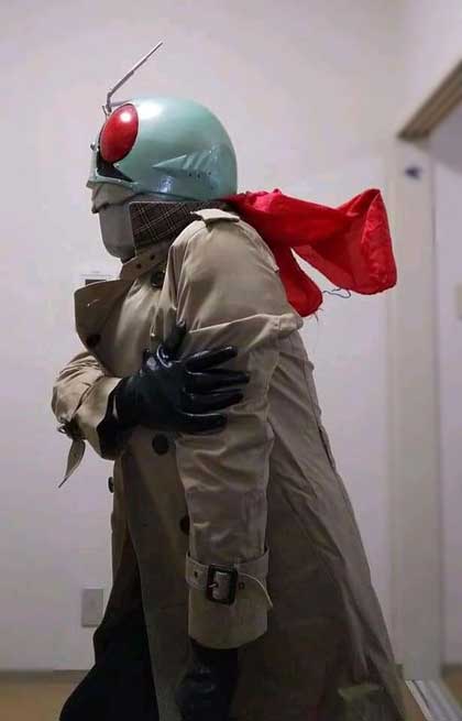 コスプレ 仮面ライダー 新1号 病院 認知症 おばあちゃん 衝撃的な一言