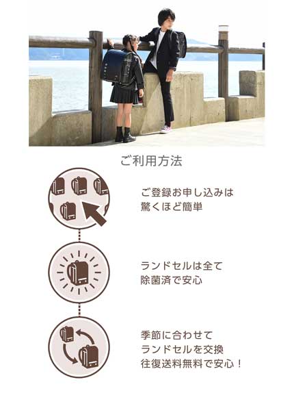ランドセル サブスク RandS ラン活