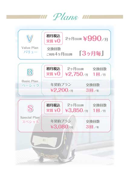 ランドセル サブスク RandS ラン活