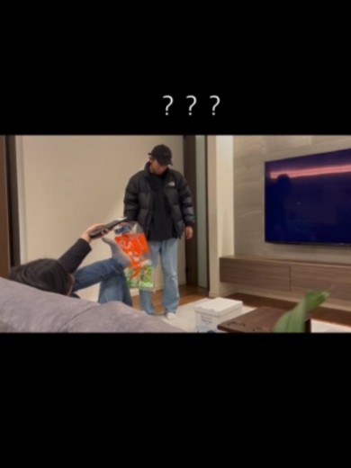 息子へわんこサプライズ