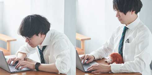 ふんばるず 姿勢 サポート ぬいぐるみ デスクワーク 猫背