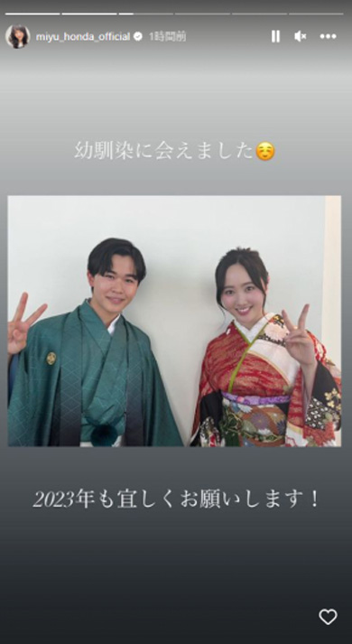 本田望結Instagram