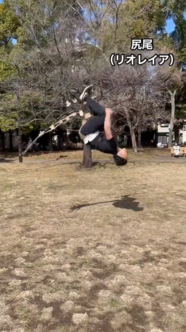 刀や銃を身に着けたまま「アニメみたいに宙返り」はできるのか検証　華麗な技に「凄くて何回も観てしまう」「かっこよすぎて震える」の声