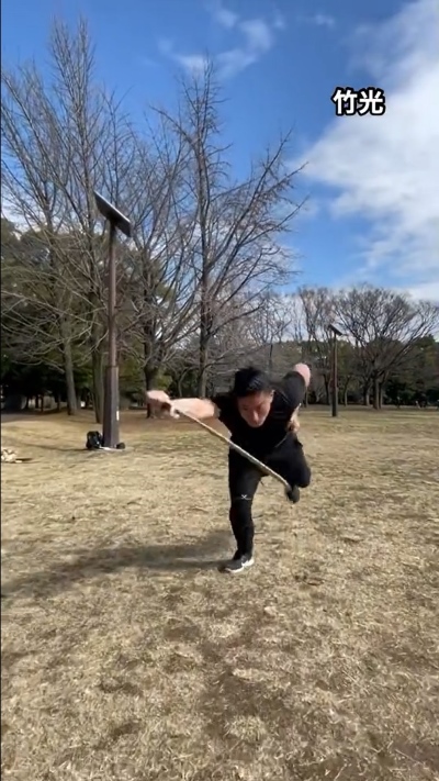 助走技＆宙返り