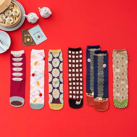 フェリシモ 中華料理 靴下