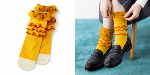 フェリシモ 中華料理 靴下