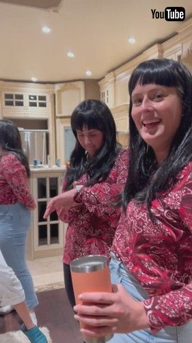 「Friends Dress Up as Birthday Girl's Childhood School Photo || ViralHog」