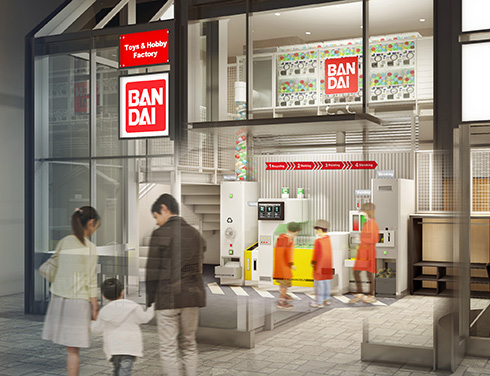 バンダイおもちゃ工場のパビリオンがキッザニアにオープン　カプセルトイのリサイクル工程を体験できる