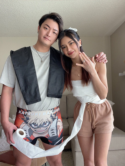 人気タイ人モデルのヴィエンナさんが結婚発表　ドレス姿がすてき！……と思ったらユーモアもしっかり含んでました