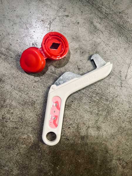 ダイソー ビン用 キャップはずし ゴミ 分別 注ぎ口