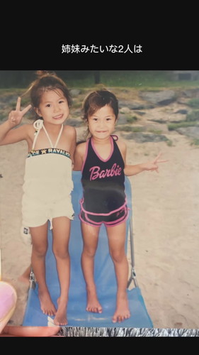 いとこと同じ年に赤ちゃんを